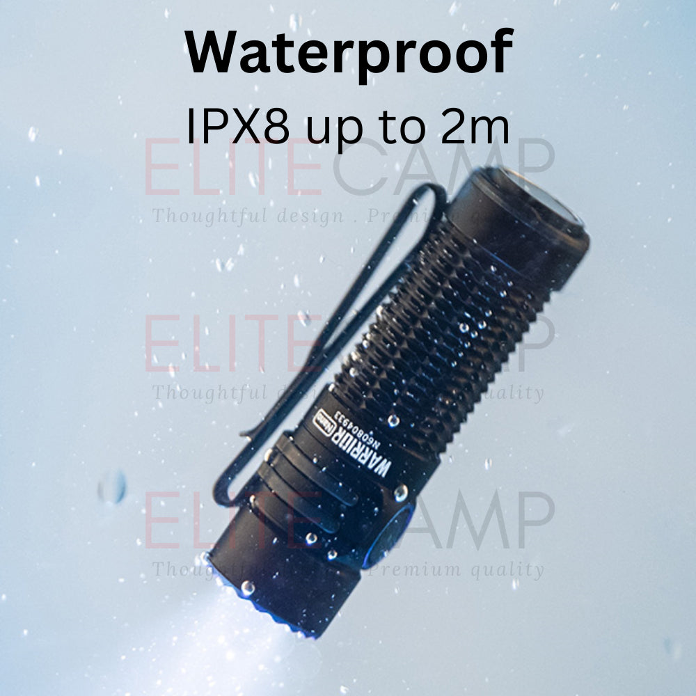 Olight Warrior Nano 1200 Lumens Tactical EDC Flashlight Rechargeable Water Proof Flash Light Camping Hiking