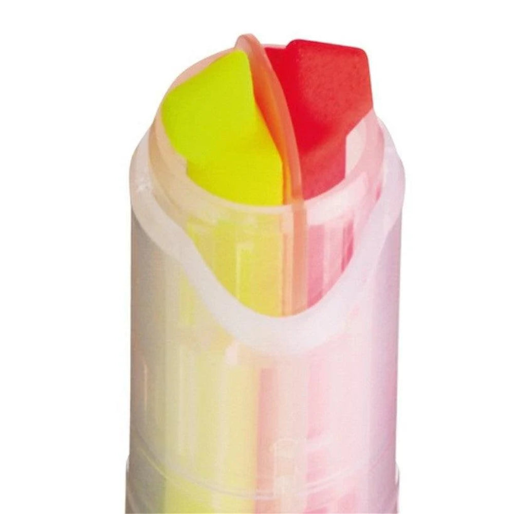 Kokuyo Beetle Tip Dual Color Highlighter Marker Set PML313 (Soft Color)