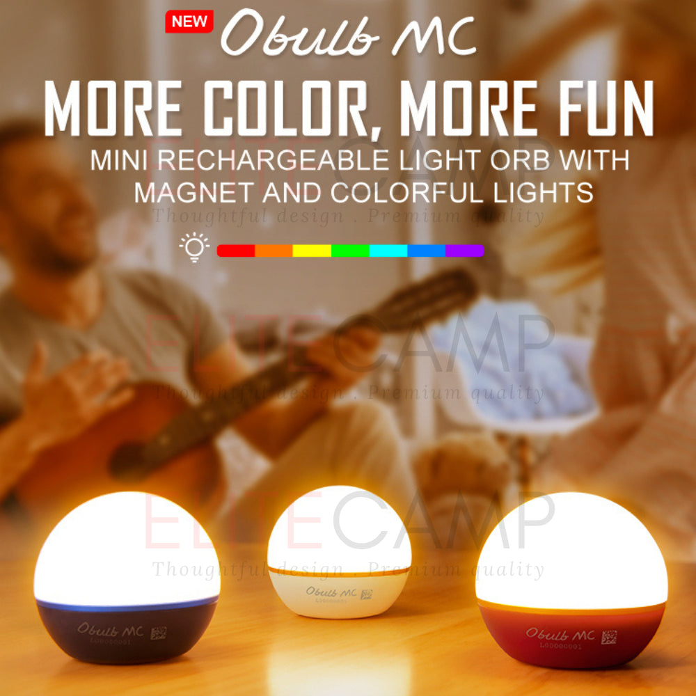 Olight Obulb MC Multi-Color Wireless Bulb Light Camping Portable Waterproof Sleeping Night light