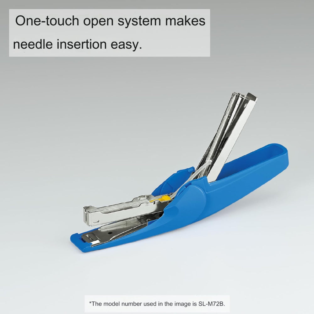 Kokuyo Latchkiss Stapler Lightweight and Easy Grip SL-M72B SL-M72P SL-M72W SL-M72YG
