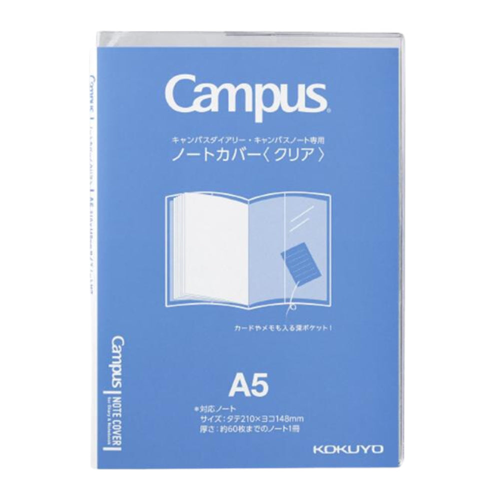 Kokuyo Campus Notebook/Diary Exclusive Notebook Cover Clear B5|A5|B6|A6 γ-CSC-B5 γ-CSC-A5 γ-CSC-B6 γ-CSC-A6