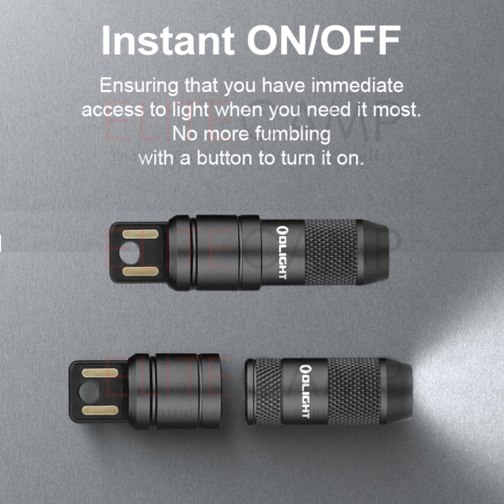 Olight imini 2 Rechargeable Mini Flashlight Instant Activation Camping Hiking Torchlight Small Portable