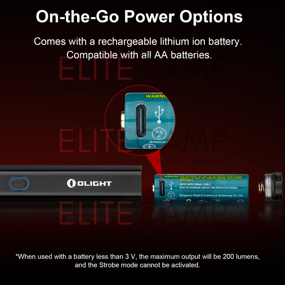 Olight Diffuse 700 Lumens EDC Pocket Flashlight Compact Waterproof Gift Camping Pocket Torch Light