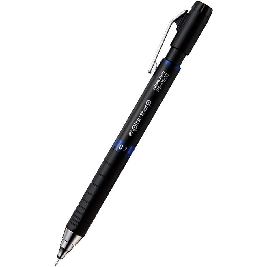 Kokuyo Enpitsu Thick Lead Mechanical Pencil Metal or Rubber Grip Sharp - Type M or MX Writing