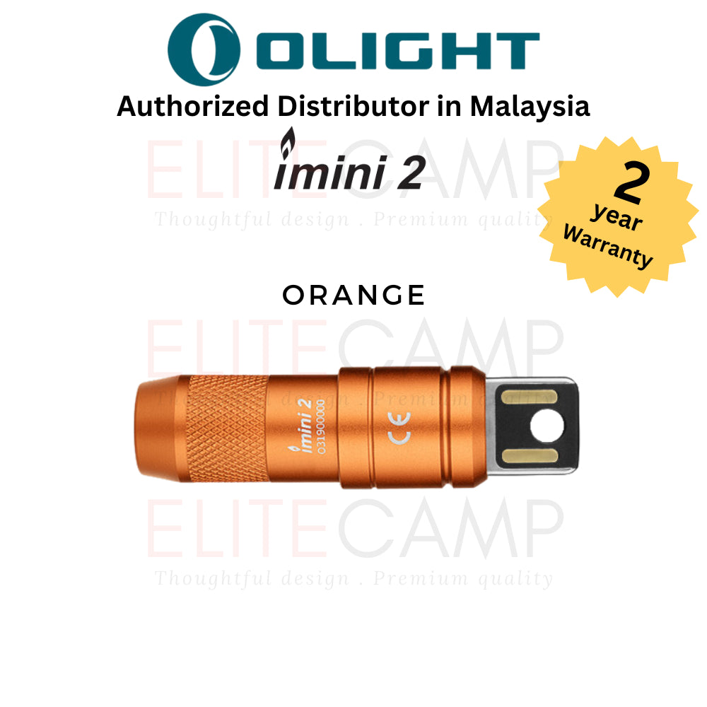 Olight imini 2 Rechargeable Mini Flashlight Instant Activation Camping Hiking Torchlight Small Portable