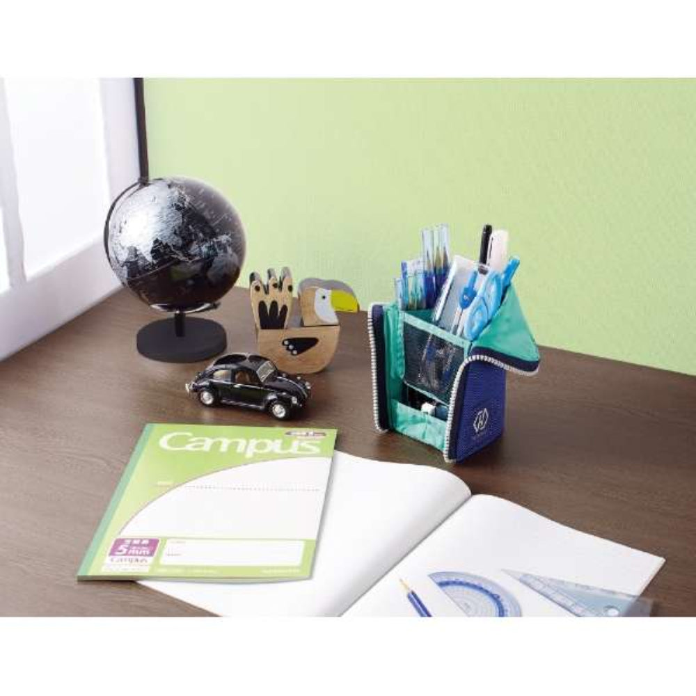 Kokuyo Neocritz Hail Blue Pencil Case Pen Holder F-VBF220-1 F-VBF220-2