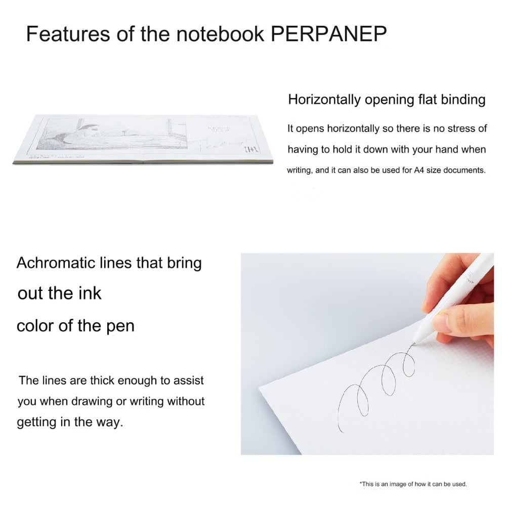 Kokuyo Perpanep Notebook Tsuru Sara Zara 3mm|4mm|5mm|6mm 60 Sheets PER-MT106S3M PER-MT106WT4M PER-MS106WT4M