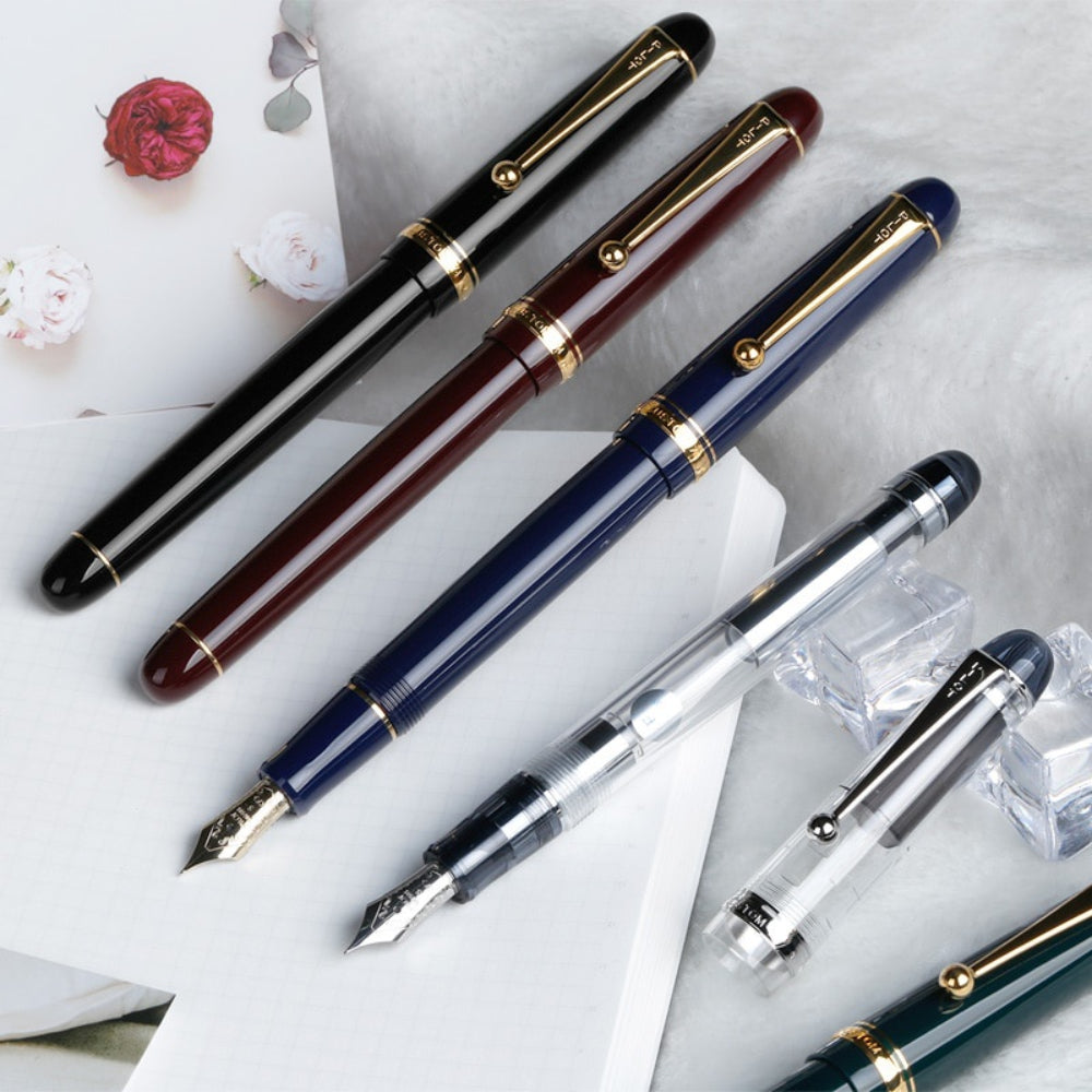 Pilot Custom 74 Black Fountain Pen Handmade in Japan