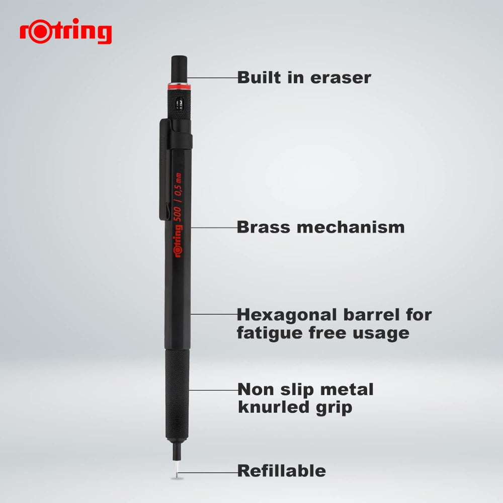 Rotring 500 Special Color Edition Drafting Mechanical Pencil 0.5mm