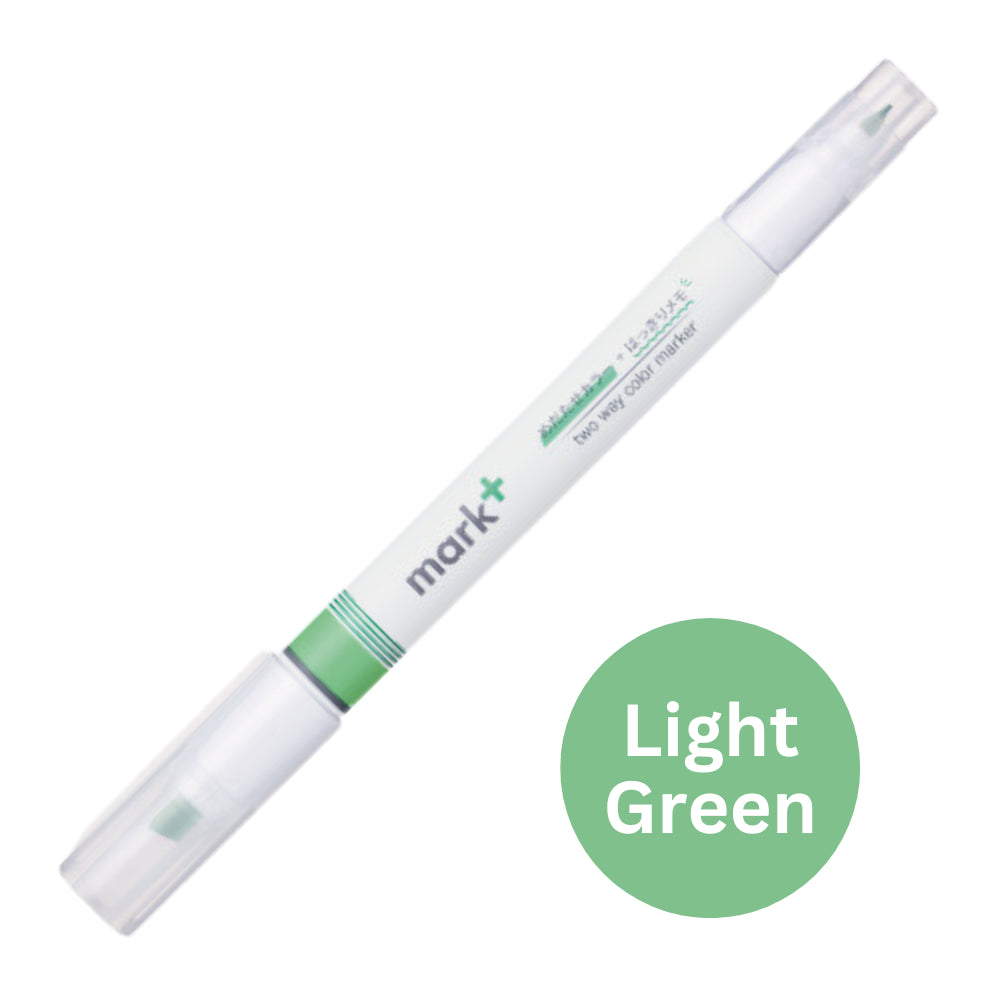 Kokuyo PM-MT200 Mark+ Two Way Color Highlighter Fineliner Marker PM-MT200LG PM-MT200K PM-MT200G PM-MT200DB PM-MT200P