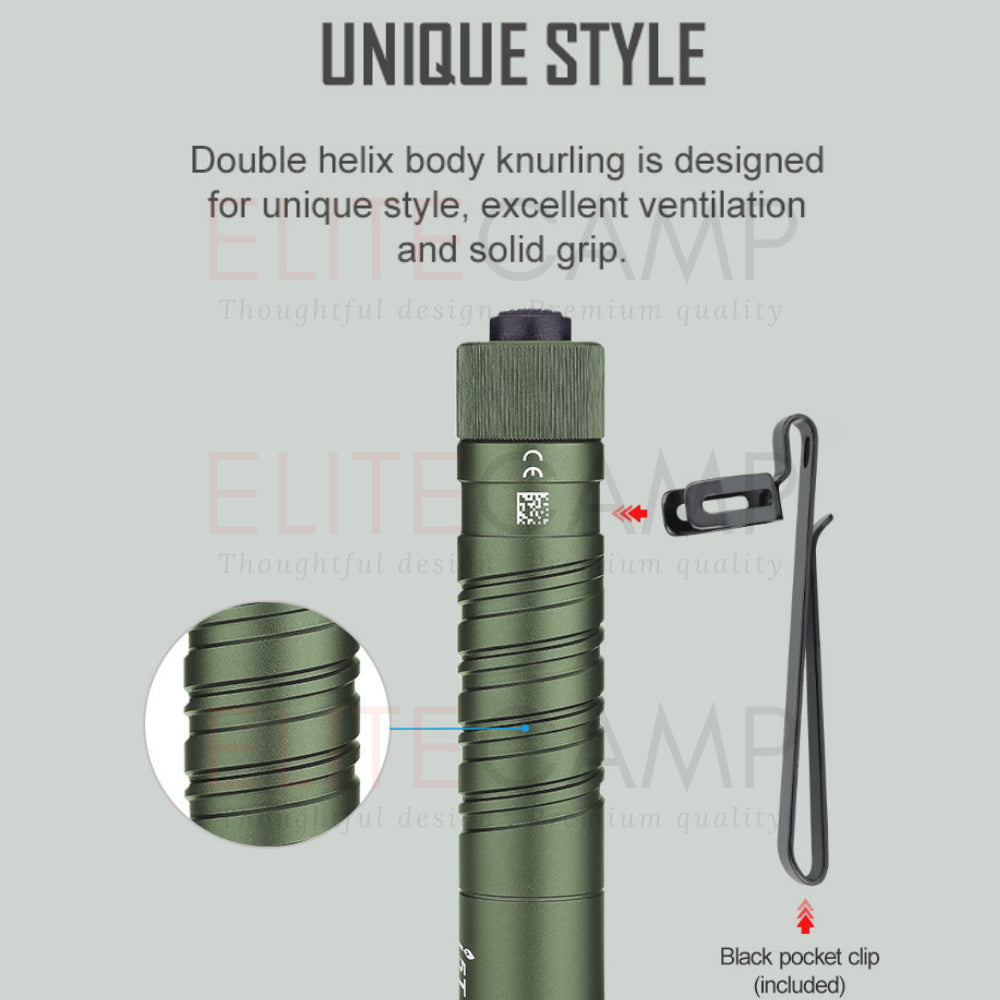 Olight i5T Plus EOS Rechargeable Tail-switch EDC Flashlight Camping Hiking Torchlight Small Portable