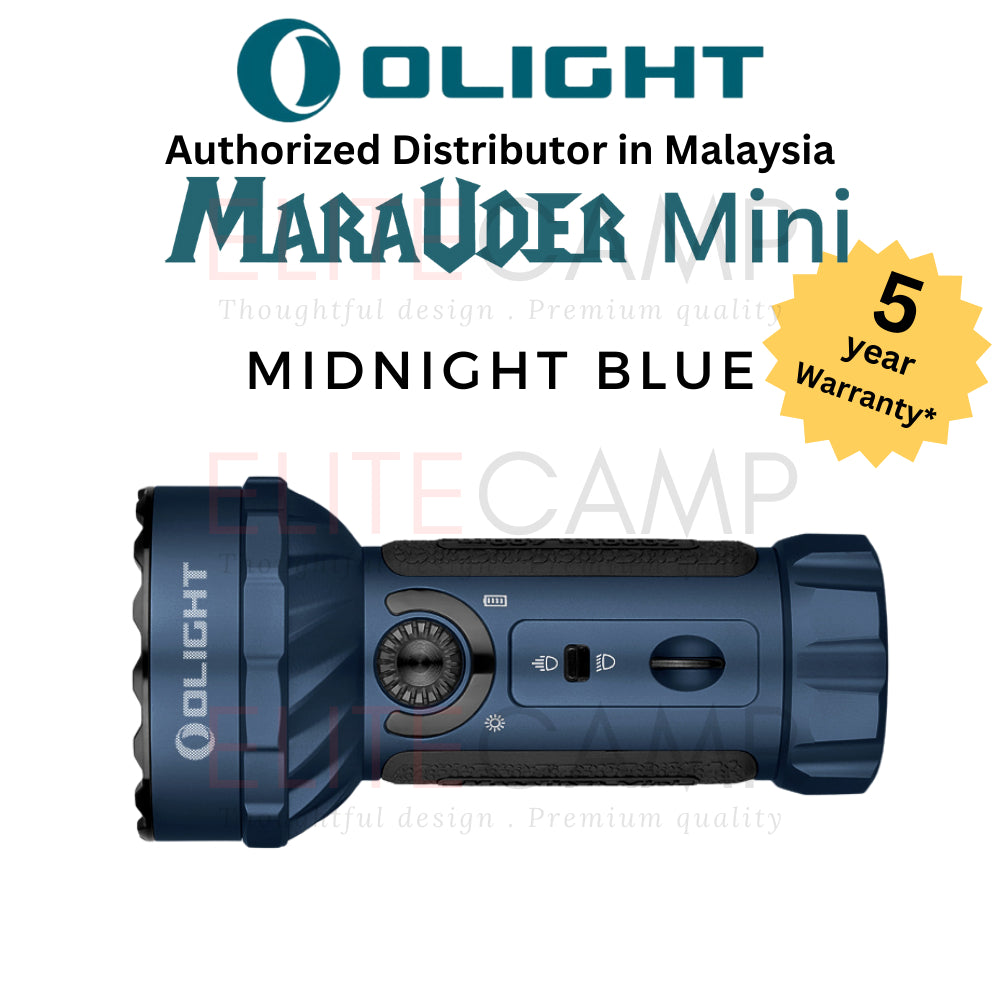 Olight Marauder Mini Search and Rescue Camping Hiking Emergency Flashlight Waterproof Torchlight Compact Torch Flash