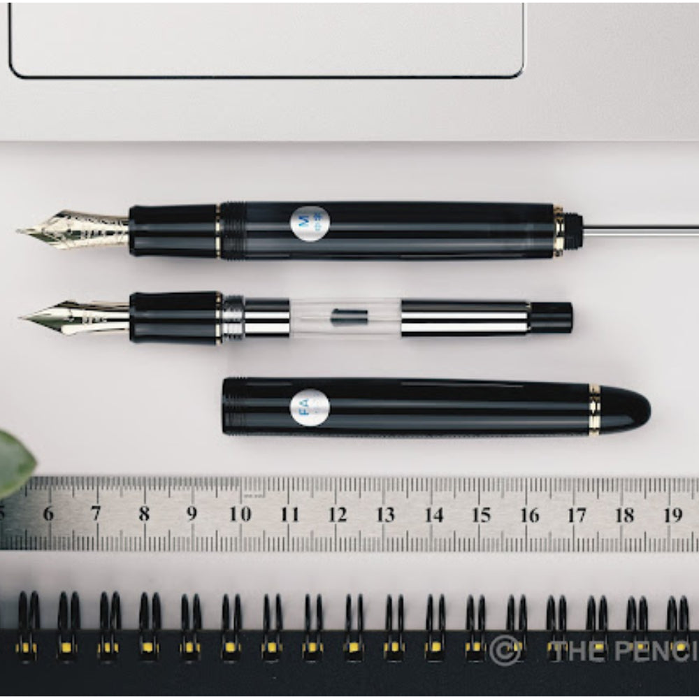 Pilot Custom 74 Black Fountain Pen Handmade in Japan
