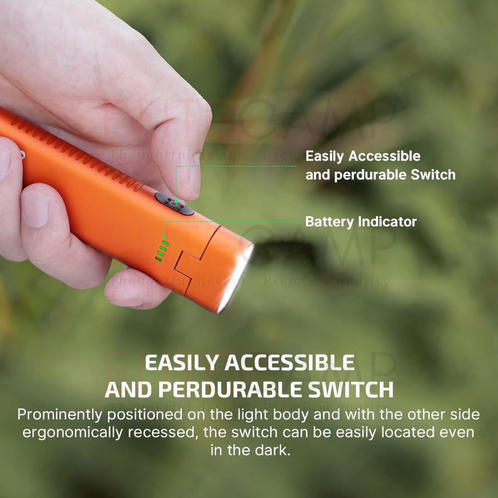 Olight Arkflex 90 Degree Rotating Head EDC Flashlight 1000 Lumens 85 Meters