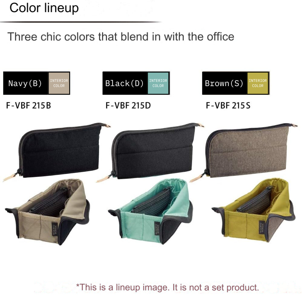 Kokuyo Pen Case Neo Critz Worksus Stationery Pencil Case Large Capacity F-VBF215B F-VBF215D F-VBF215S