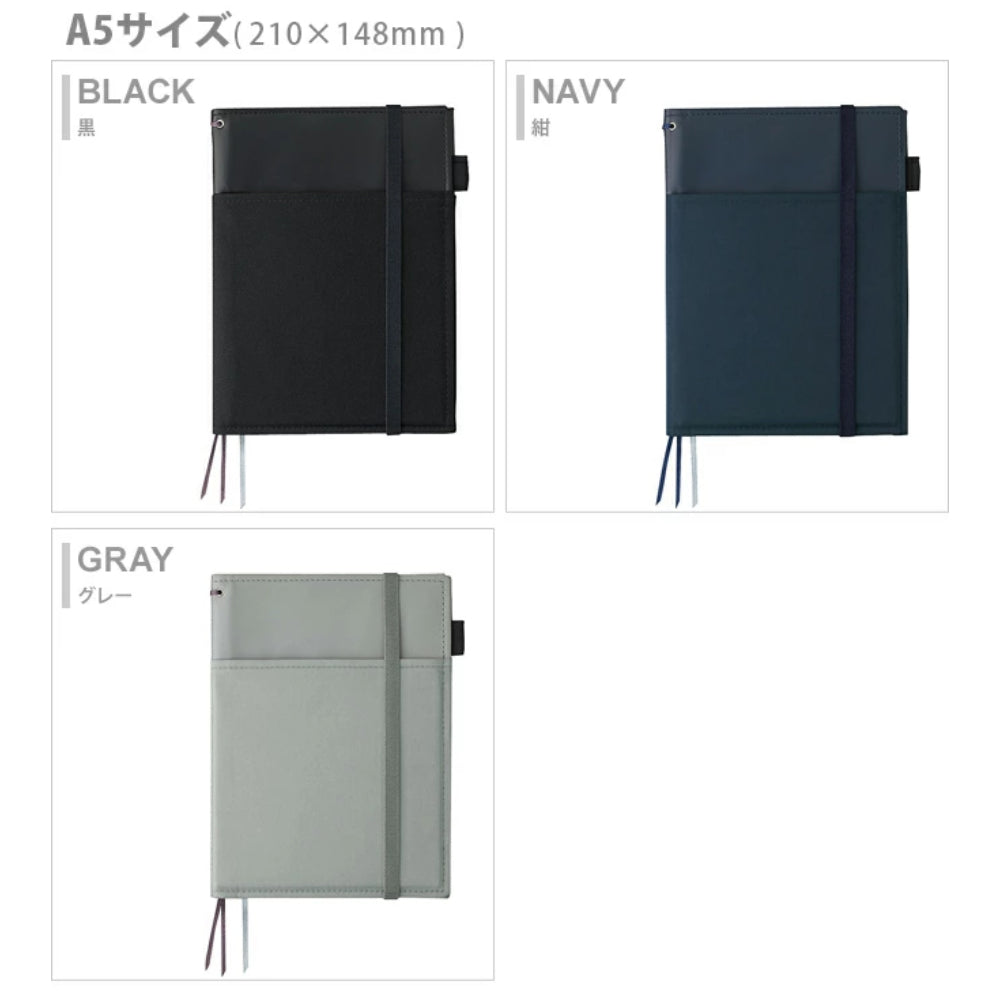 kokuyo Systemic 2 Books Storage Cover Notebook Ring Notebook B5 A5 40-50 Sheets γ-V683B-D γ-V685B-D