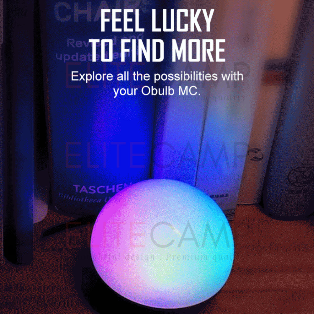 Olight Obulb MC Multi-Color Wireless Bulb Light Camping Portable Waterproof Sleeping Night light