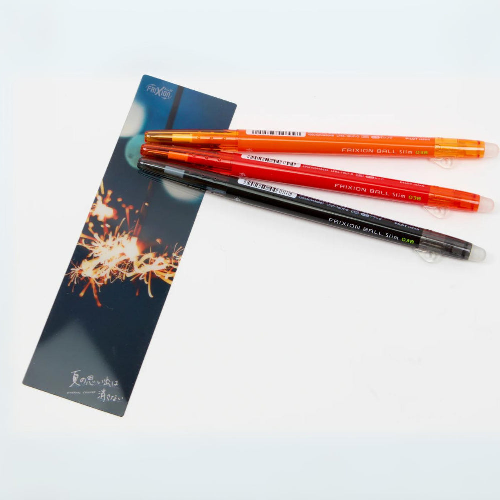 Limited Edition Pilot Frixion Ball3 Slim Tri-color Pen Erasable 0.38mm