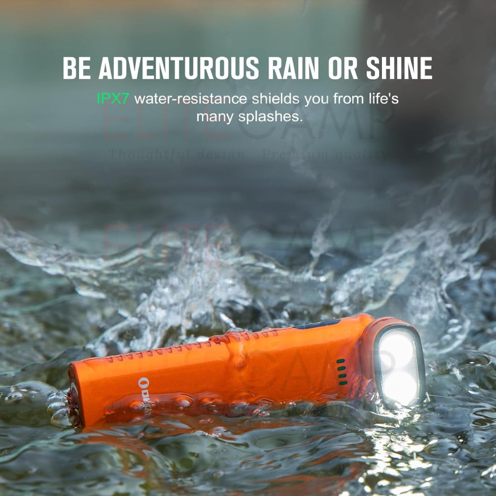 Olight Arkflex 90 Degree Rotating Head EDC Flashlight 1000 Lumens 85 Meters