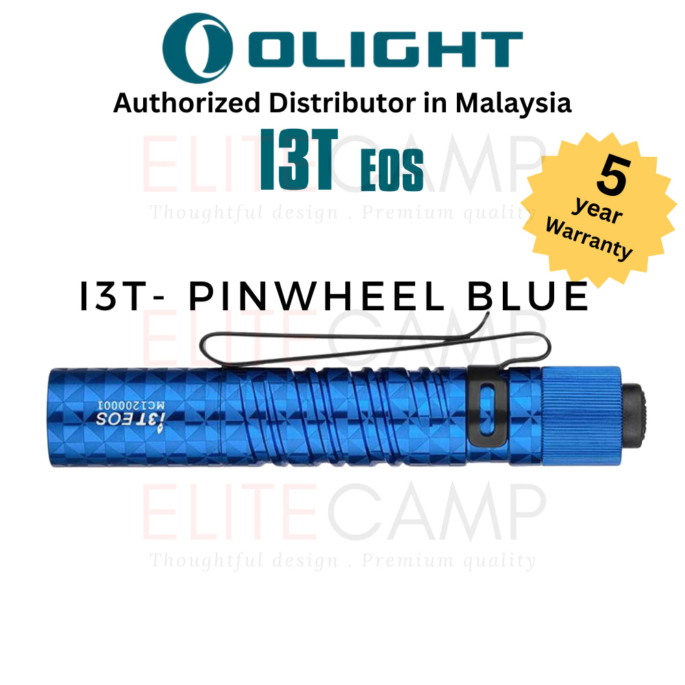 Olight i3T Small Flashlight Dual Outpot Slim EDC Camping Hiking Torchlight Small Portable