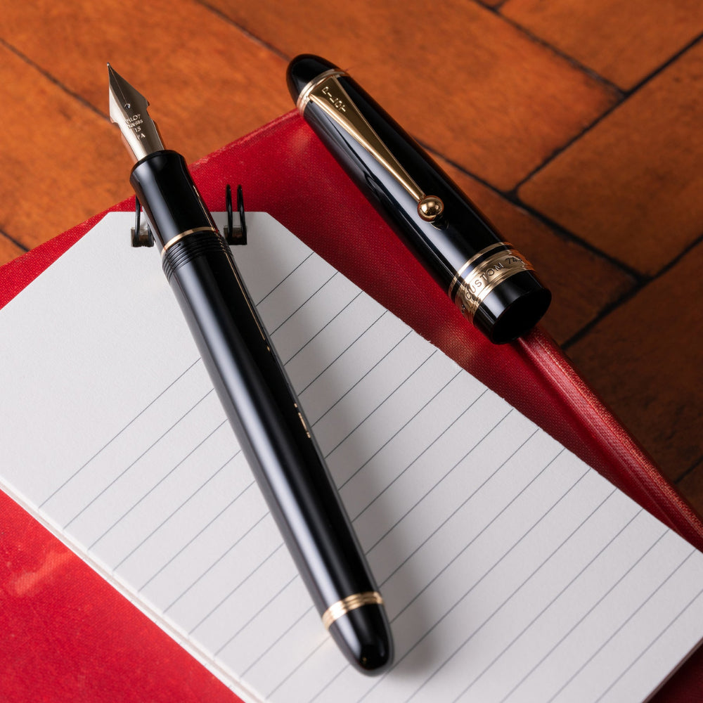 Pilot Custom 74 Black Fountain Pen Handmade in Japan