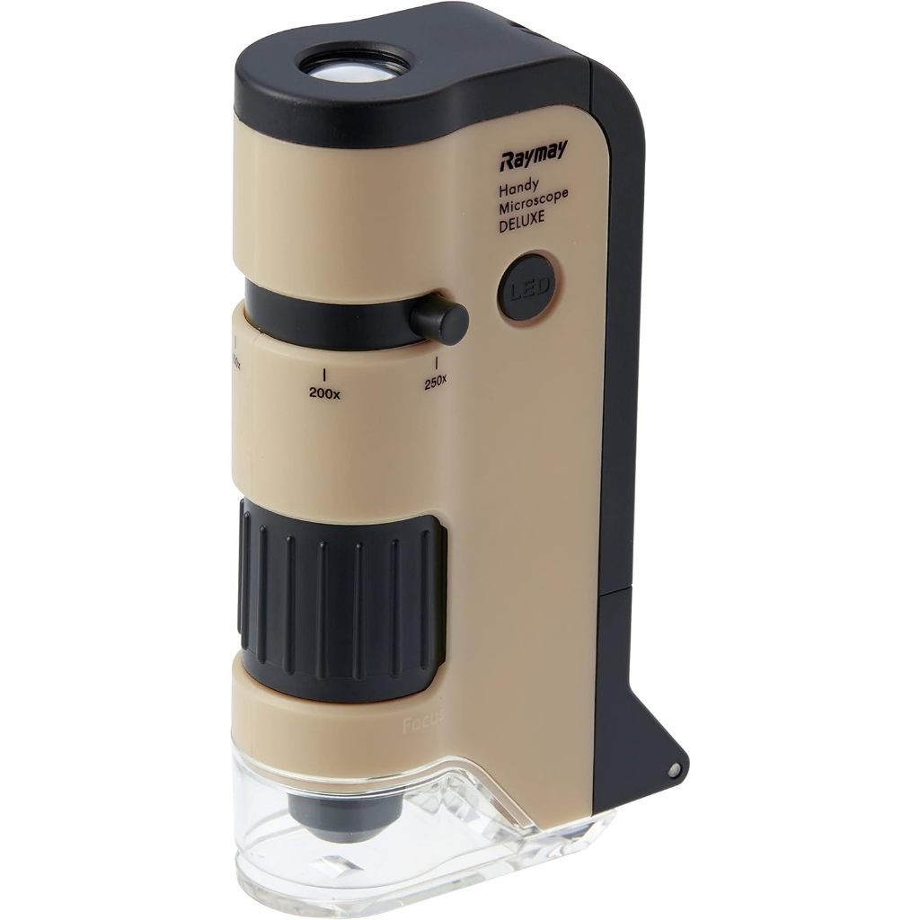 Raymay Fujii Handheld Microscope RXT300M Handy Portable Science Student DX Deluxe