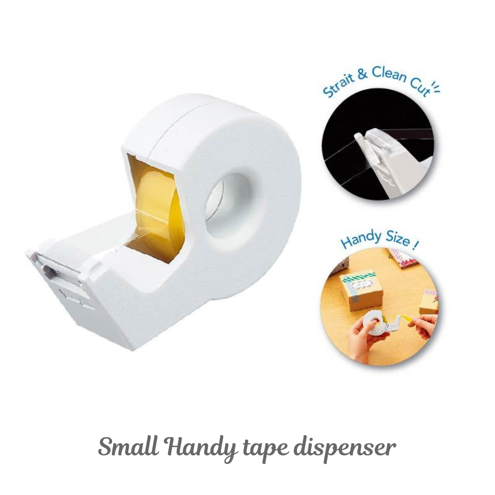 Kokuyo Karu Easy Cut Tape Dispenser Handy Type Small Large T-SM200D T-SM200W T-SM300LB T-SM300P T-SM300W