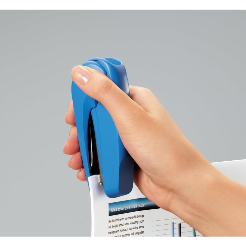 Kokuyo Latchkiss Stapler Lightweight and Easy Grip SL-M72B SL-M72P SL-M72W SL-M72YG