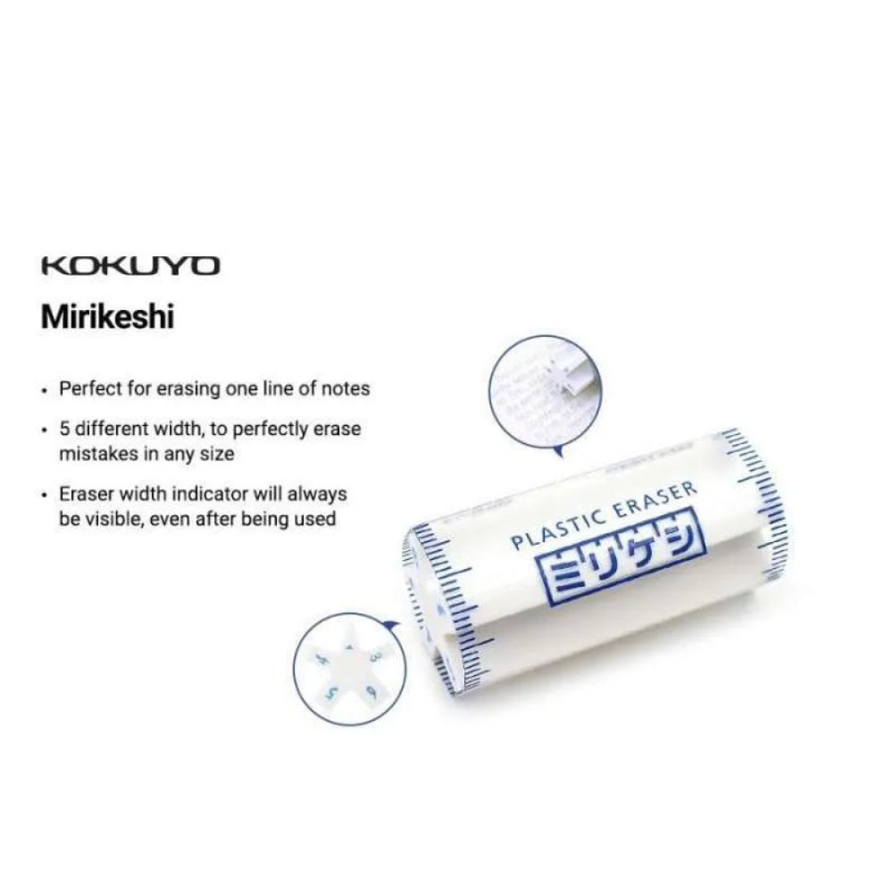 Kokuyo Miri 5-Function Eraser Keshi-M700 Keshi-M700D ケシ-M700 ケシ-M700D High Grade