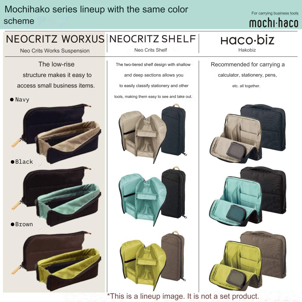 Kokuyo Pen Case Neo Critz Worksus Stationery Pencil Case Large Capacity F-VBF215B F-VBF215D F-VBF215S