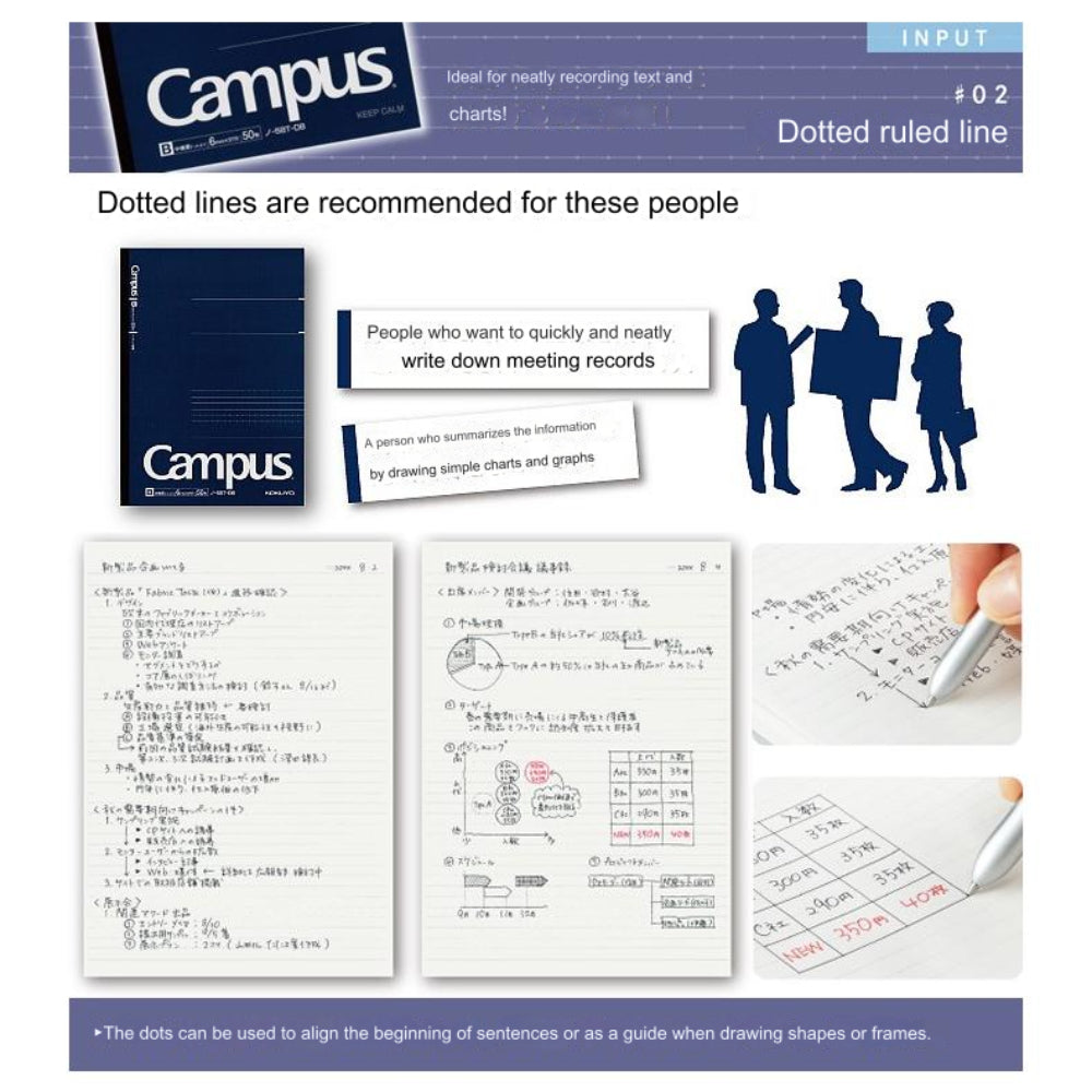 Kokuyo Adult Campus Notebook ノ-108W-M ノ-4W-M ス-T134W-M ス-T113W-M ス-T223W-M