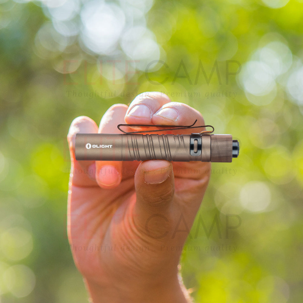 Olight i3T Small Flashlight Dual Outpot Slim EDC Camping Hiking Torchlight Small Portable
