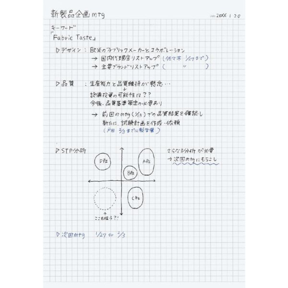 Kokuyo Adult Campus Notebook A5 Grid Ruled 40 Sheets γ-104S5-D γ-4S5-D γ-201S5N-D γ-108S5-D γ-8S5-D γΉ-T153S5-D