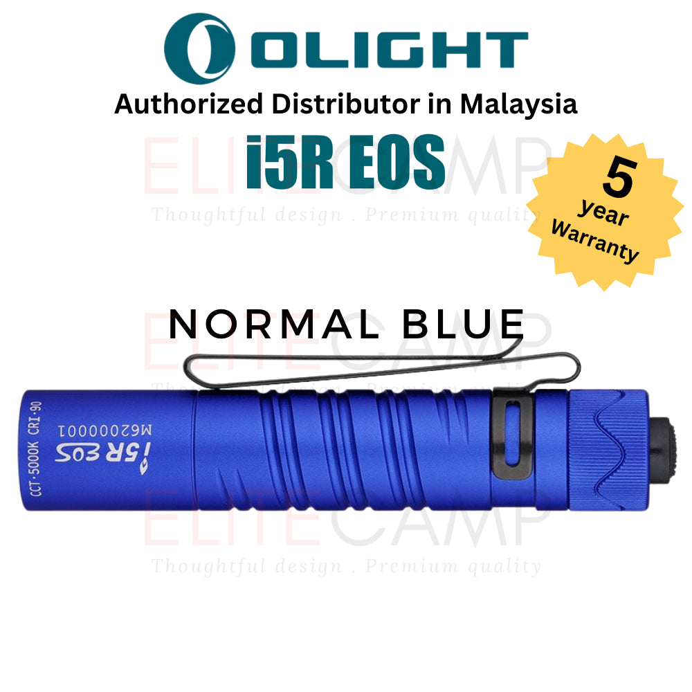 Olight i5R EOS Rechargeable Tail-switch EDC Flashlight Camping Hiking Torchlight Small Portable