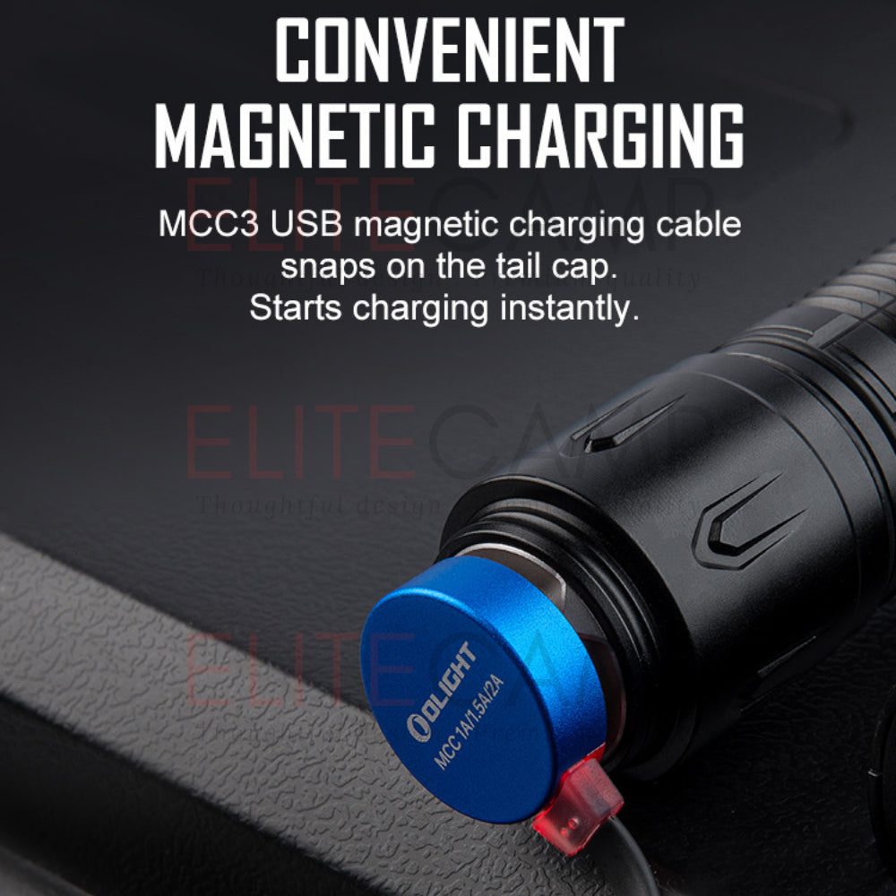 Olight Warrior X3 Rechargeable Tactical Flashlight Waterproof Torchlight Camping Hiking Compact Torch Flash
