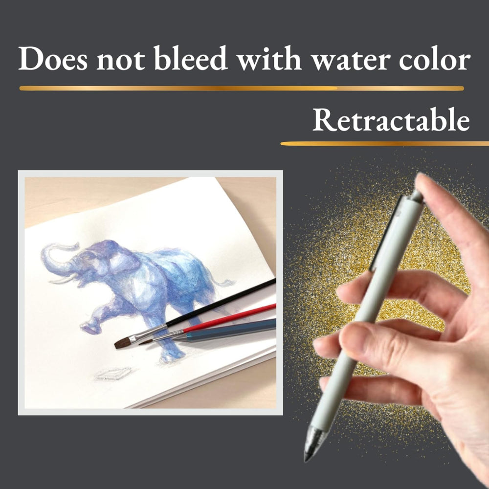 Metacil Light Non sharpening Metal Pencil for Artist Drawing, Sketching SUN-STAR Stylish Japan premium