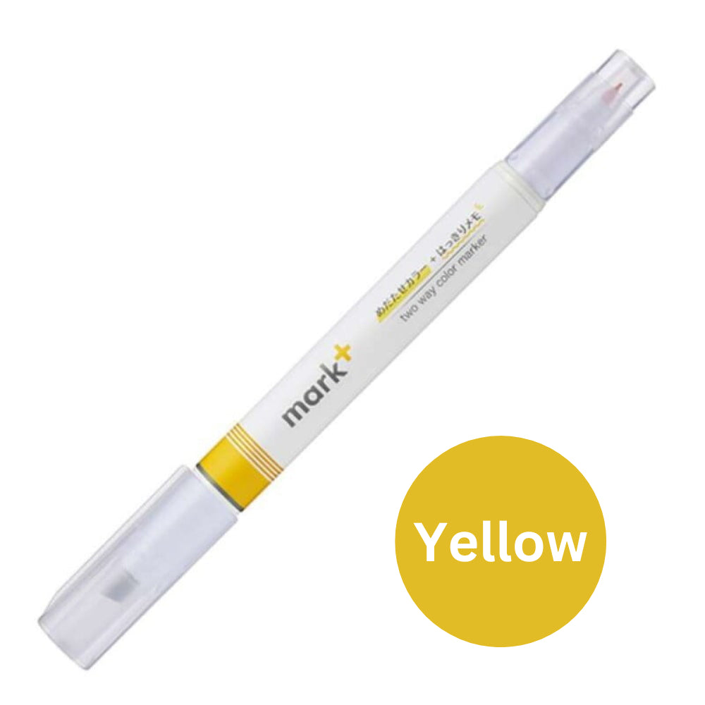 Kokuyo PM-MT200 Mark+ Two Way Color Highlighter Fineliner Marker PM-MT200LG PM-MT200K PM-MT200G PM-MT200DB PM-MT200P