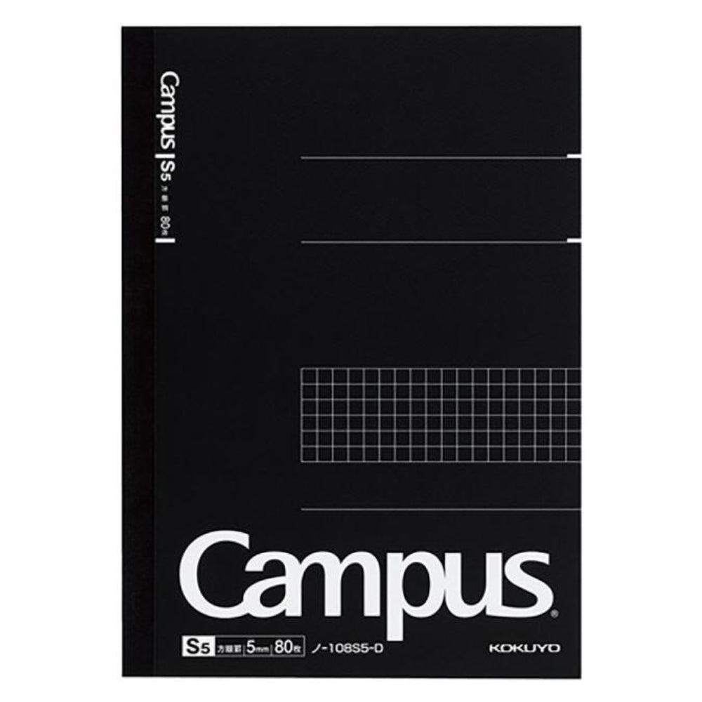 Kokuyo Adult Campus Notebook A5 Grid Ruled 40 Sheets γ-104S5-D γ-4S5-D γ-201S5N-D γ-108S5-D γ-8S5-D γΉ-T153S5-D