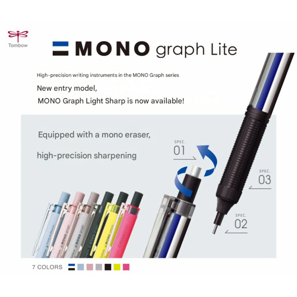 Tombow Monograph Mechanical Pencil 10th Anniversary Japan Limited Edition