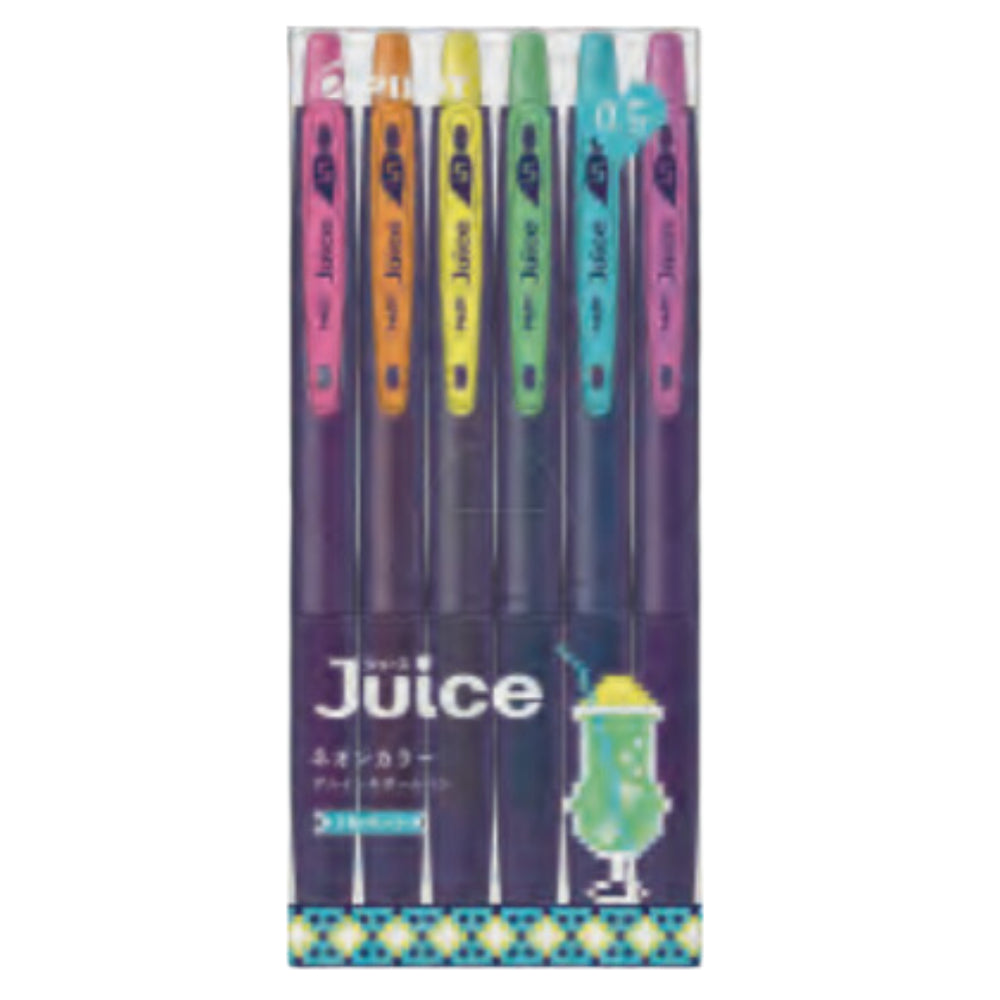 Pilot Juice Neon Color Series B Kumi Limited Edition Gel Ink Ballpoint Pen 0.5mm LJU-15-6CN 3CNA -3CNB