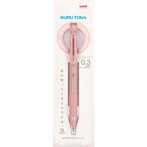New Kuru Toga KS Uni Japan Mechanical Pencil Lead Self-rotating M3/5-KS Upgraded Version 0.3mm/0.5mm