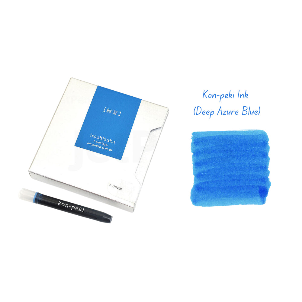 Pilot Iroshizuku Fountain Pen Ink Cartridges Refill (6 Cartridges) 0.8 ml IRF-6S-AS