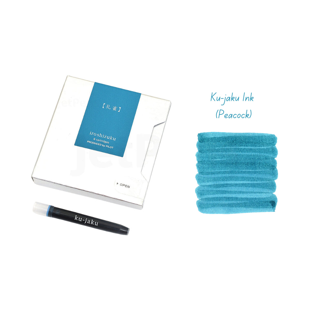 Pilot Iroshizuku Fountain Pen Ink Cartridges Refill (6 Cartridges) 0.8 ml IRF-6S-AS