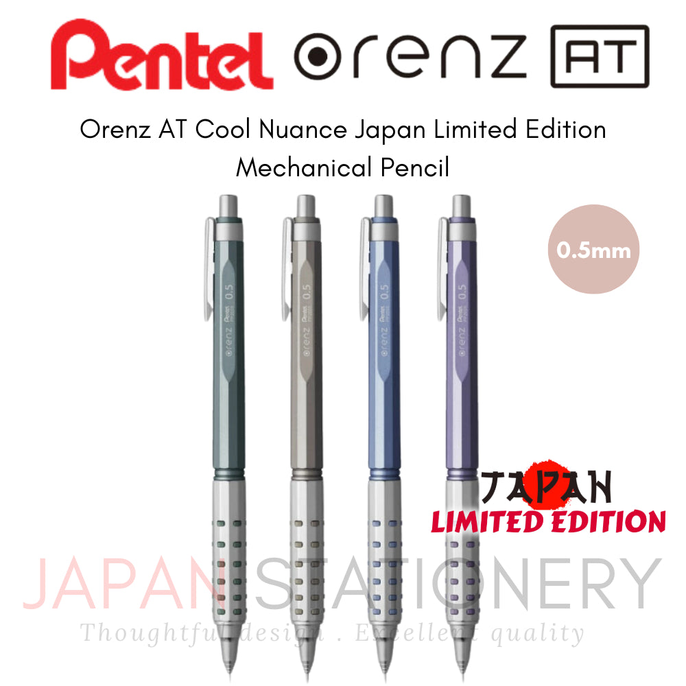 Pentel Orenz AT Cool Nuance Japan Limited Edition Mechanical Pencil 0.5mm XPP2005-LMD XPP2005-LME XPP2005-LMS XPP2005-LM