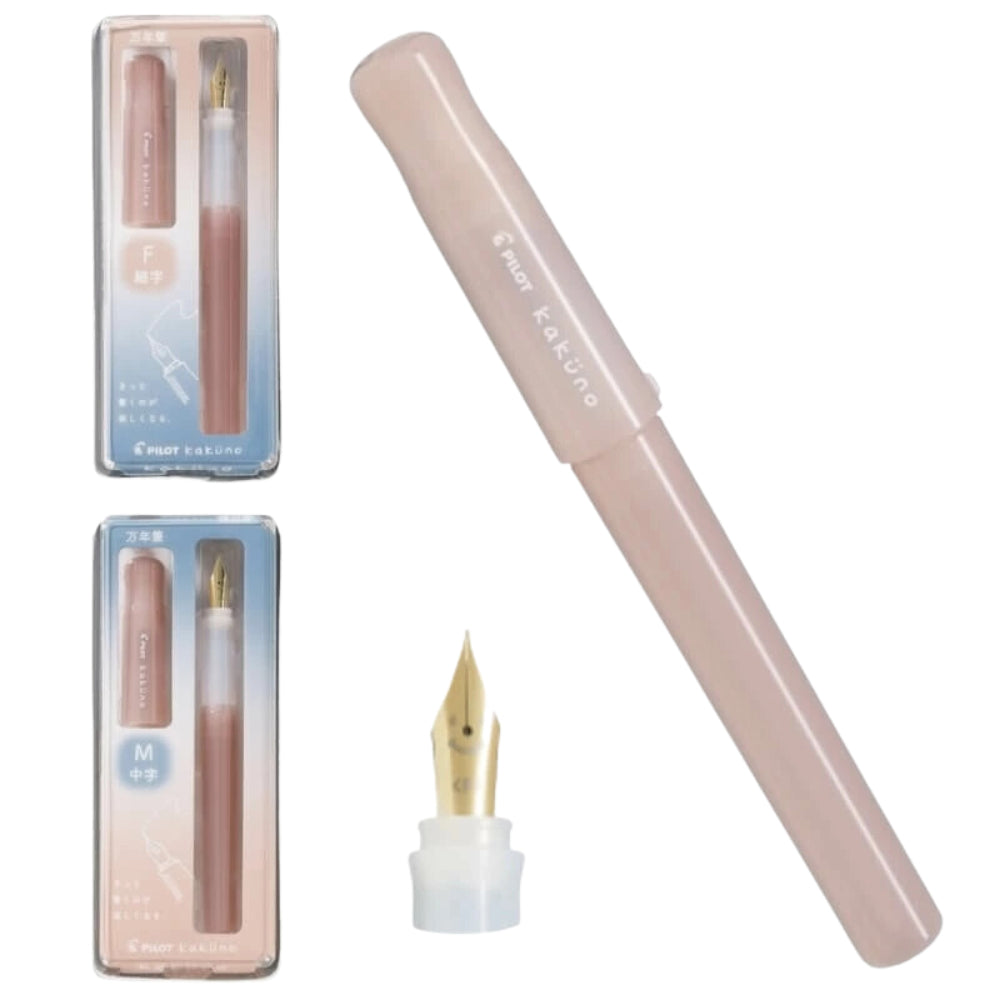Pilot KAKUNO Drowsy Color Kumi Madoromi Color Series Fountain Pen Fine/Medium P-FKA-1-MDPF -MDPM -MDIF -MDIM -MDBNF