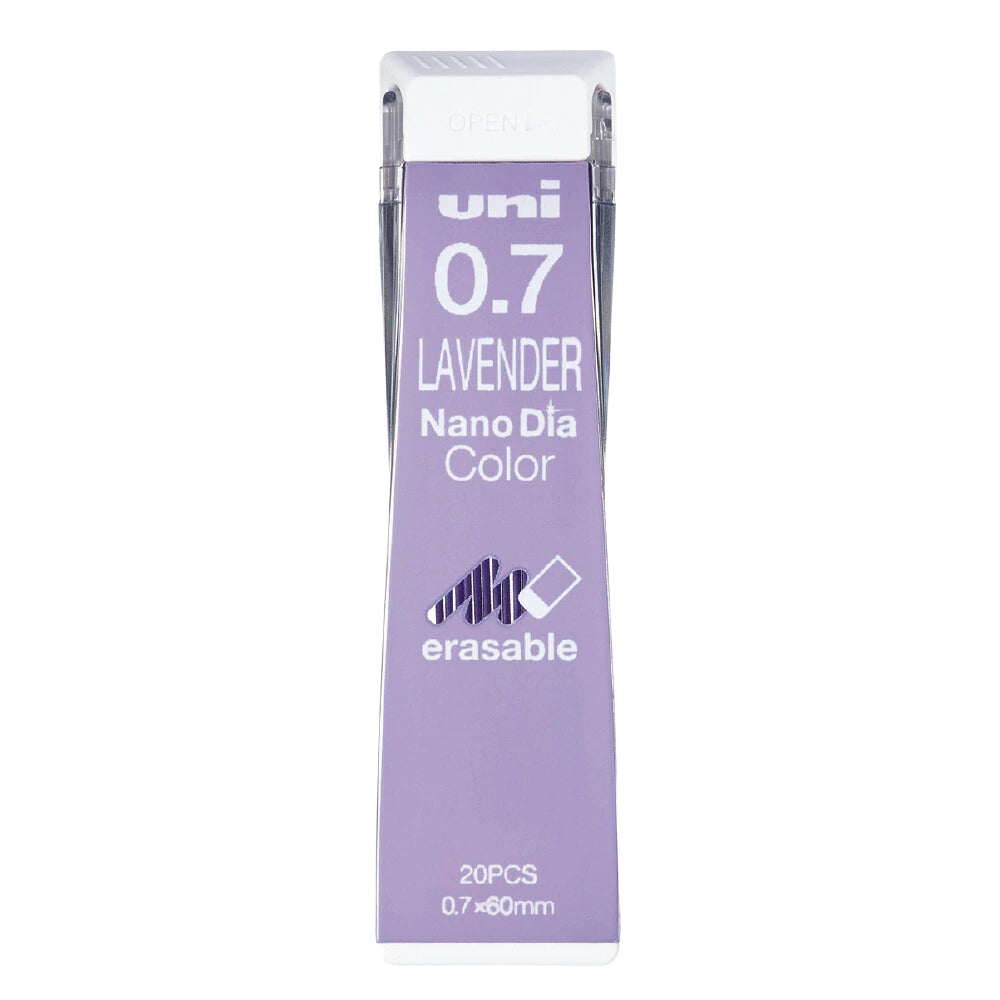Uni NanoDia Color Erasable Lead 0.7 mm U07202NDC