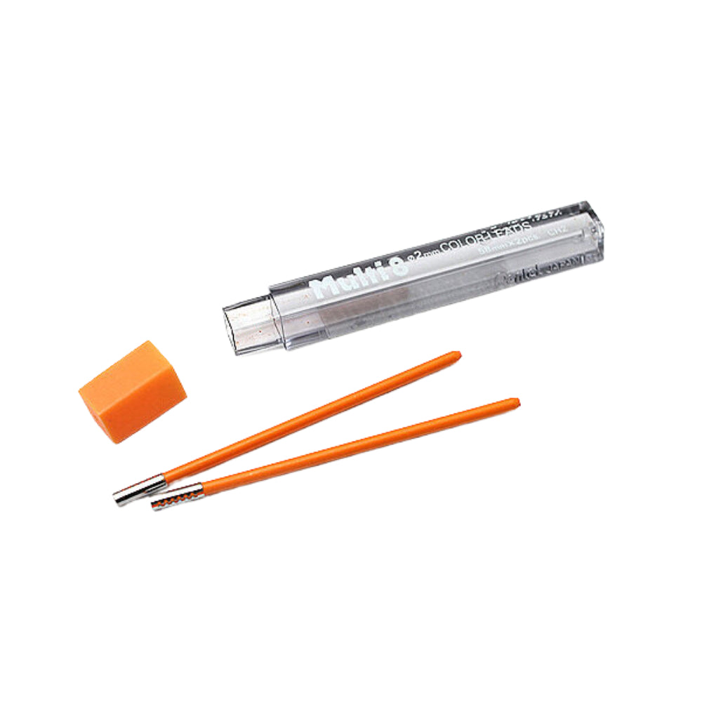 Pentel Art Multi 8 Mechanical Pencil Refill Leads 0.2mm CH2-A CH2-B CH2-C CH2-D CH2-E CH2-F CH2-G CH2-H CH2-K CH2-P