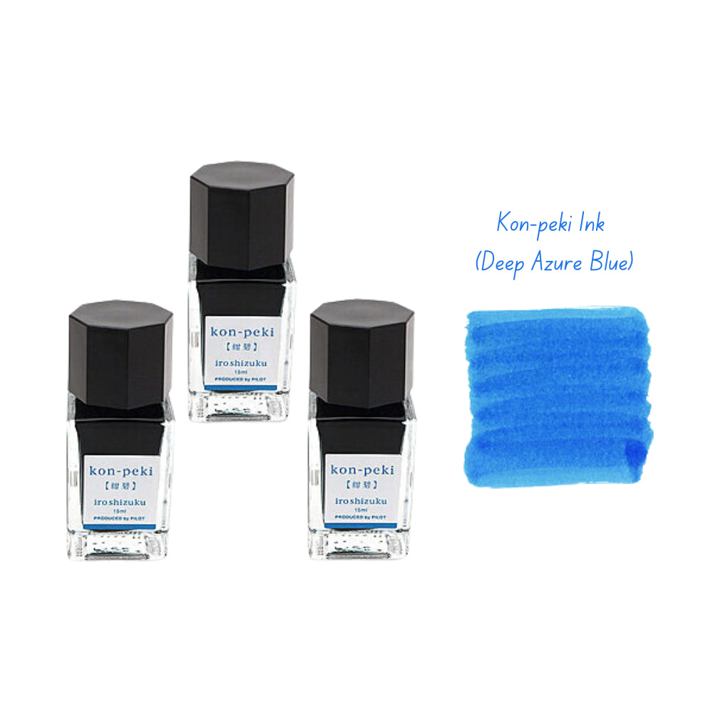 Pilot Iroshizuku Fountain Pen Ink (Mini 3-Piece Set) 15 ml INK-15-3AS
