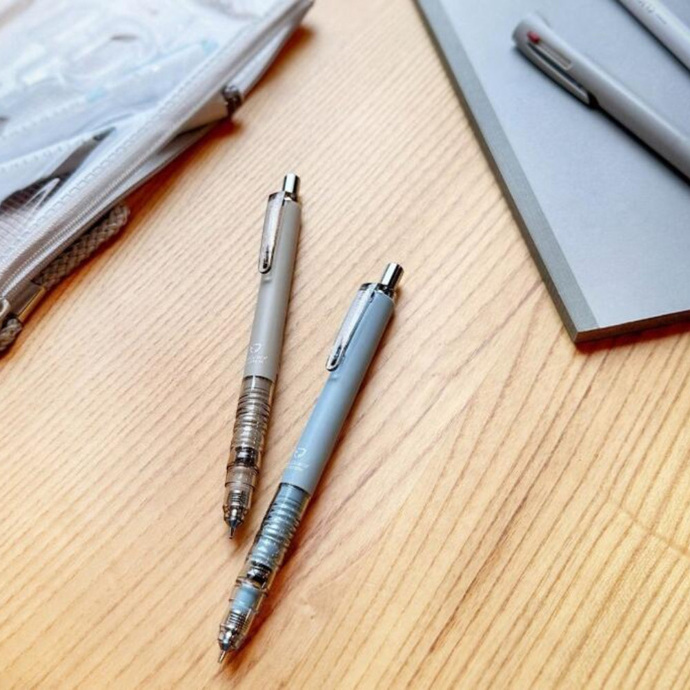 Zebra DelGuard Light Grayish Japan Limited Edition Mechanical Pencil 0.5mm P-MA85-LG-MBL P-MA85-LG-MG P-MA85-LG-MBE