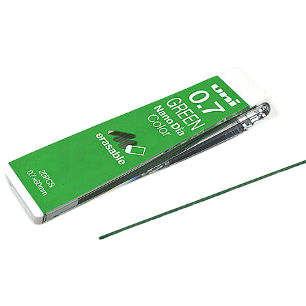 Uni NanoDia Color Erasable Lead 0.7 mm U07202NDC